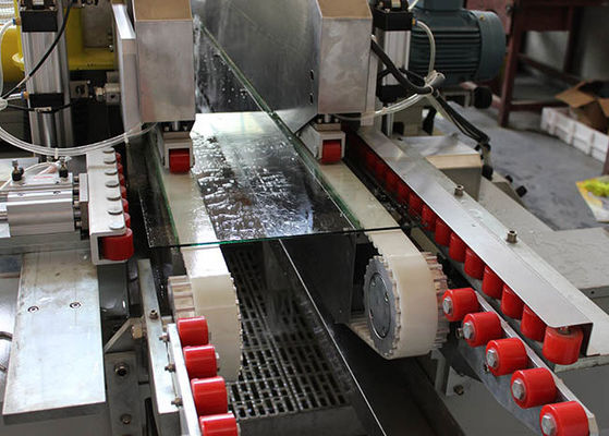 Chine machine de meulage de construction en verre de 2500 millimètres pour de doubles bords de ligne droite fournisseur