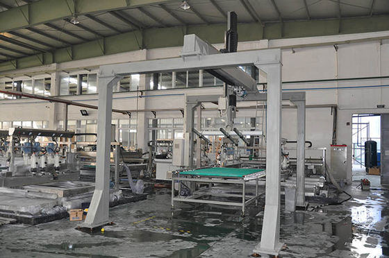 Chine machines en verre de chargement ajustées automatiques de l'angle 3.75kw pour la chaîne de production de verre de fenêtre fournisseur