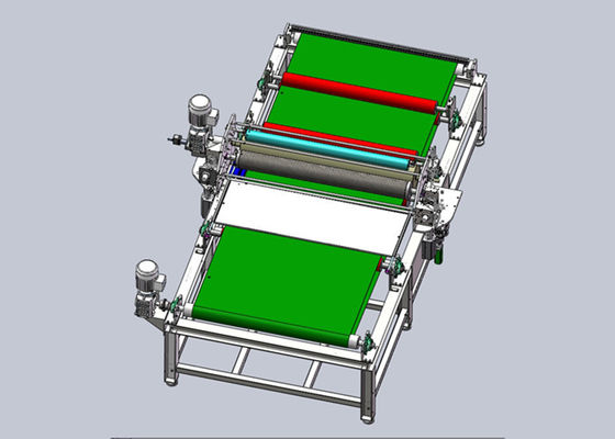 Chine machine de revêtement automatique de film en verre de la CE de 51 kilowatts pour le verre photovoltaïque solaire fournisseur