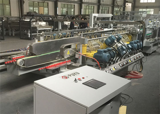 Chine Choisissez la bordure en verre de double de ligne droite de machine de meulage de 10 moteurs pour l'architecture fournisseur